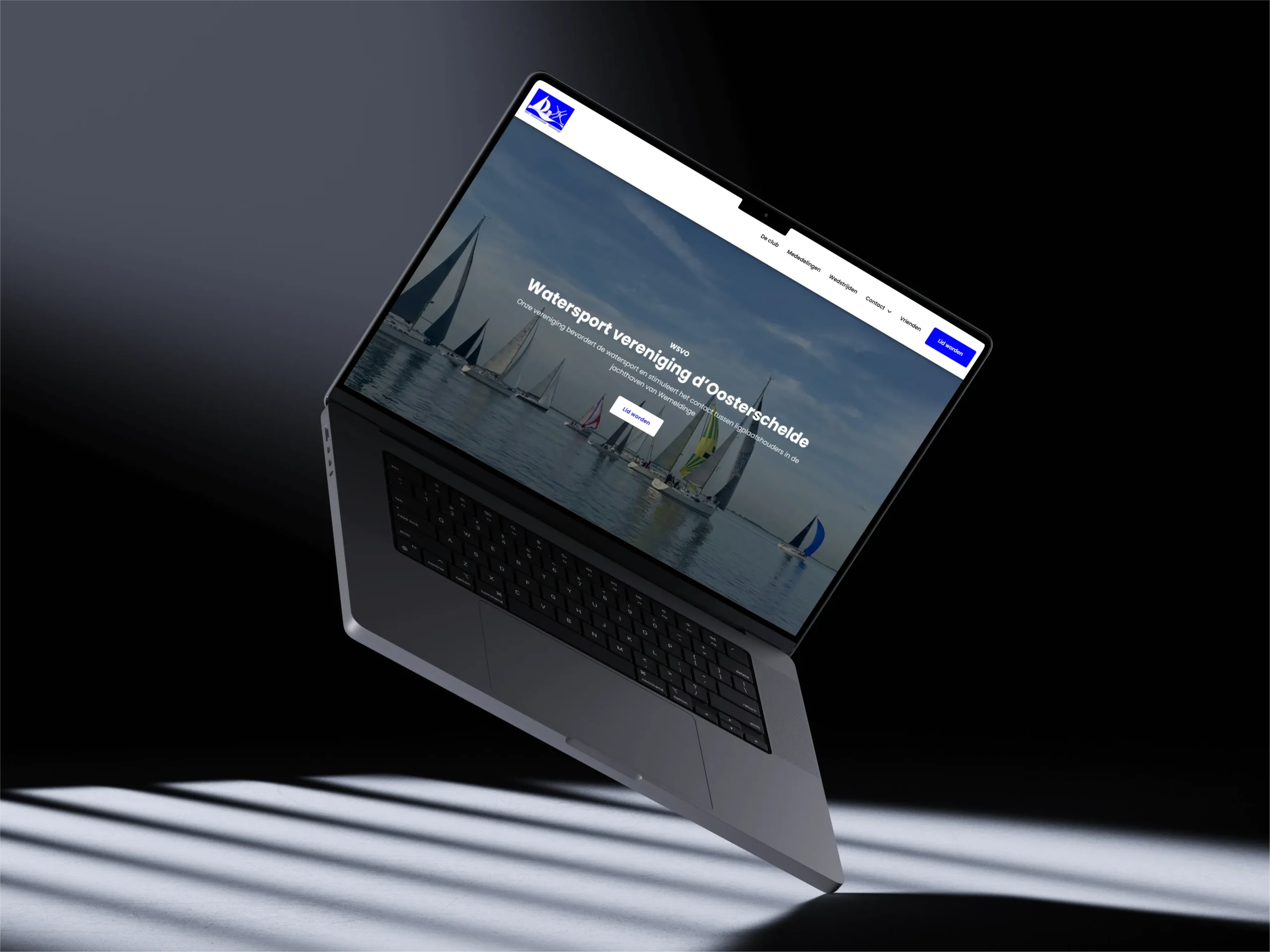 WSVO website mockup
